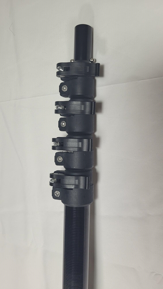 Perche télescopique polyvalente en carbone