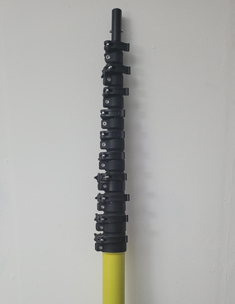 Perche télescopique 100% fibre de carbone 24K